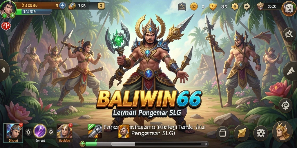 Tampilan gameplay BALIWIN66 menunjukkan strategi pertempuran yang mendalam dan menarik.