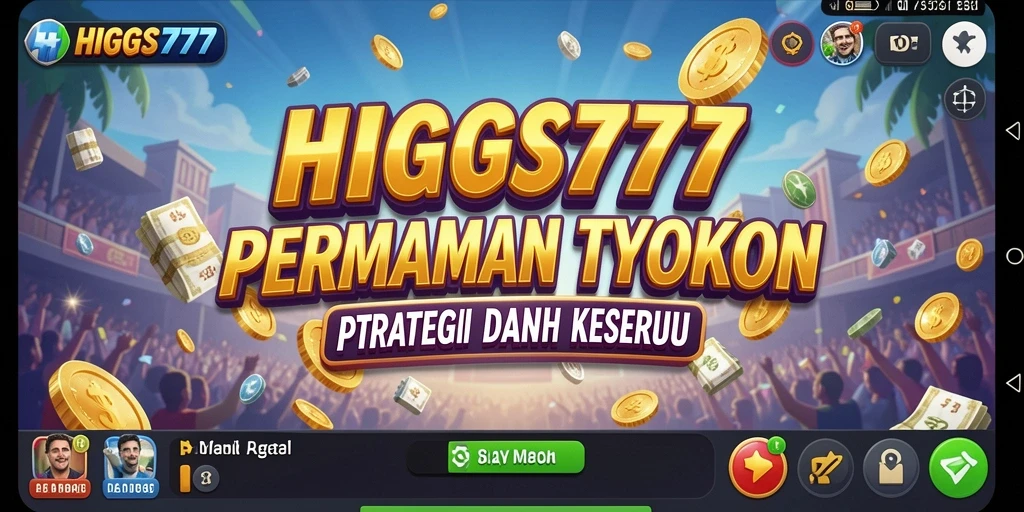 Tampilan gameplay HIGGS777 yang menarik dan dinamis.