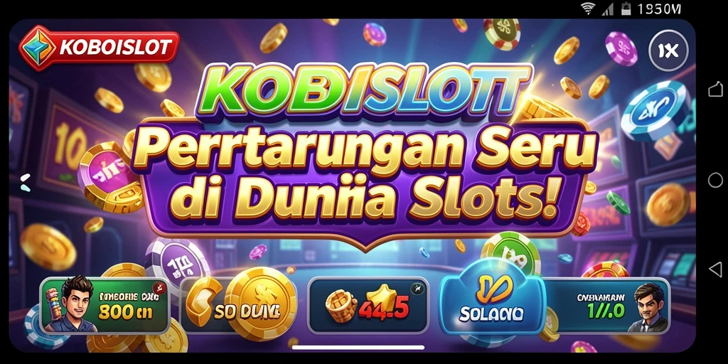Tampilan gameplay seru di <strong>KOBOISLOT</strong> dengan pertarungan yang mendebarkan.