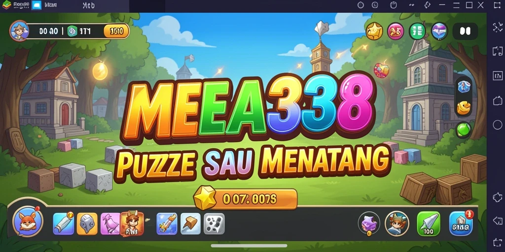 Gameplay MEGA338 menampilkan tantangan Puzzle yang menarik.