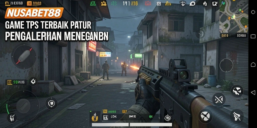 Tampilan gameplay seru dan mendebarkan dari NUSABET88, game TPS yang menawan.