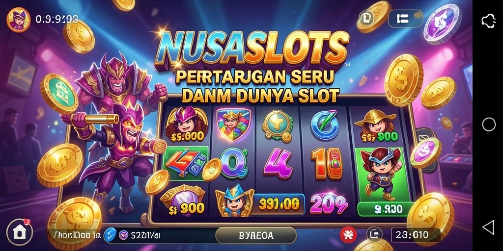 Gameplay membangkitkan adrenalin dalam pertarungan slot