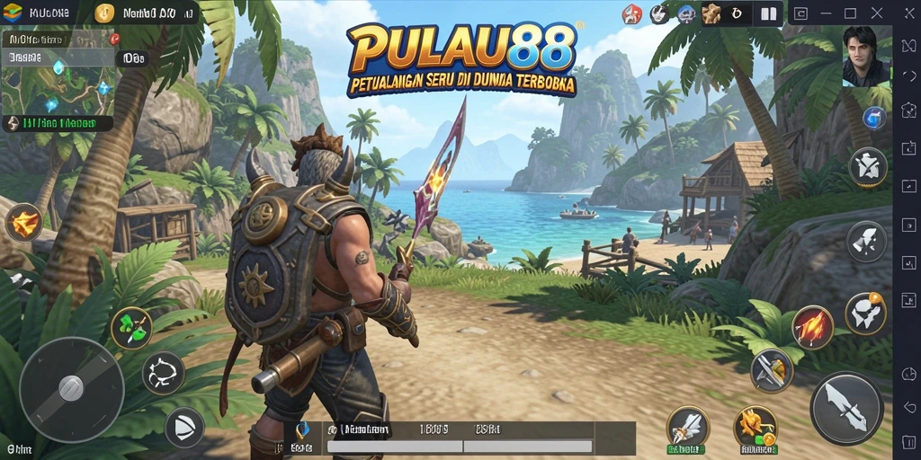 Tangkapan layar dari gameplay PULAU88 yang menarik di dunia terbuka.