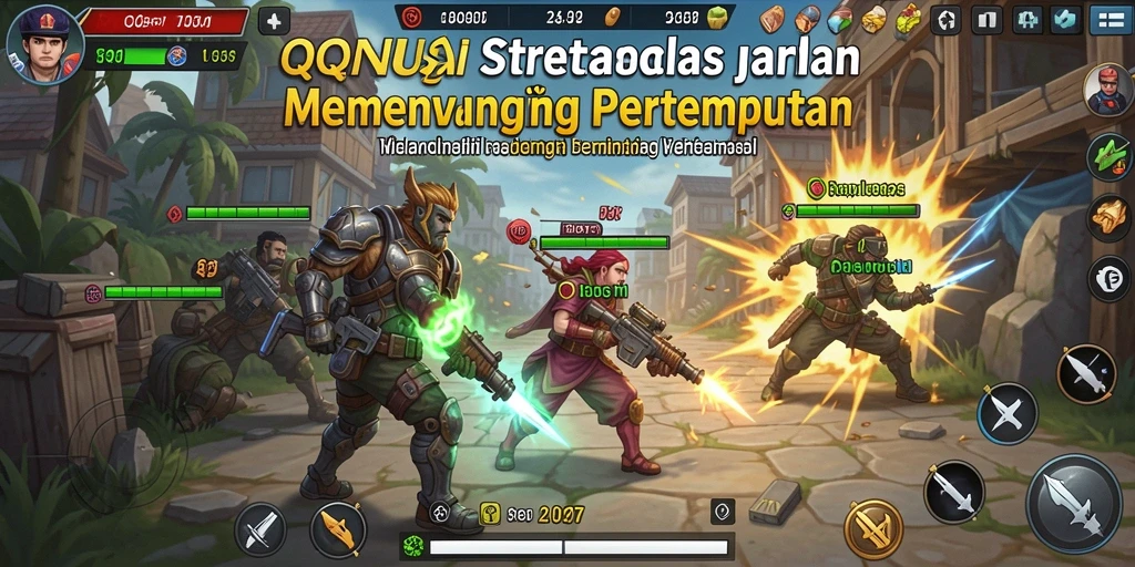 Tangkapan layar dari gameplay QQNUSA yang mendebarkan dan strategis.