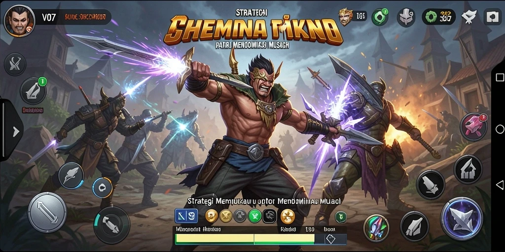 Tampilan gameplay V07 yang menarik dan mendebarkan.